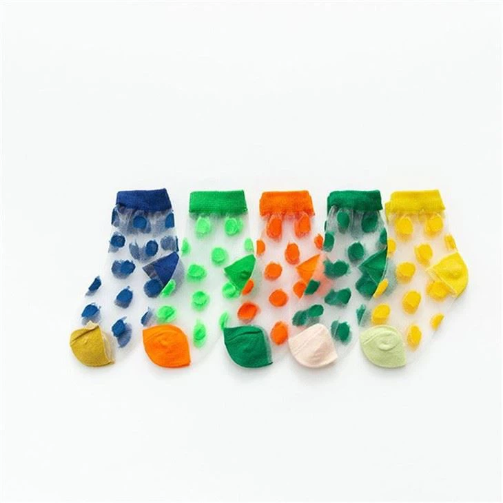 Kids Crystal Sheer Socks